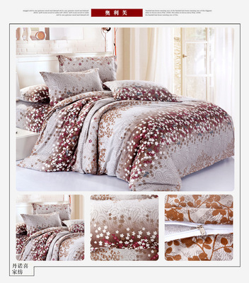 丹諾喜家紡 斜紋天鵝絨床上用品四件套，廠家直銷，品質生活之選